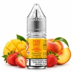 Pod Salt X Mango Strawberry Peach Nic Salt 10 ml 20 mg