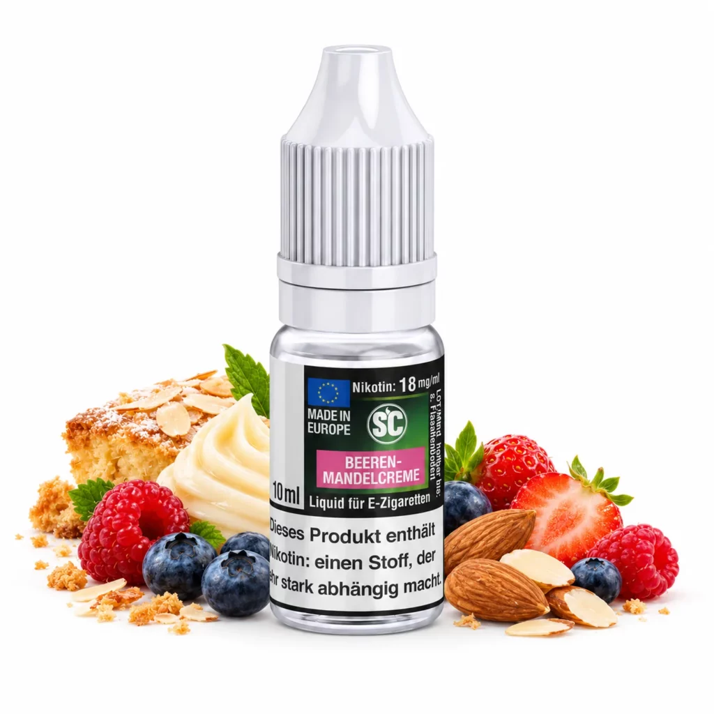 SC Beeren Mandelcreme Liquid 10 ml 18 mg