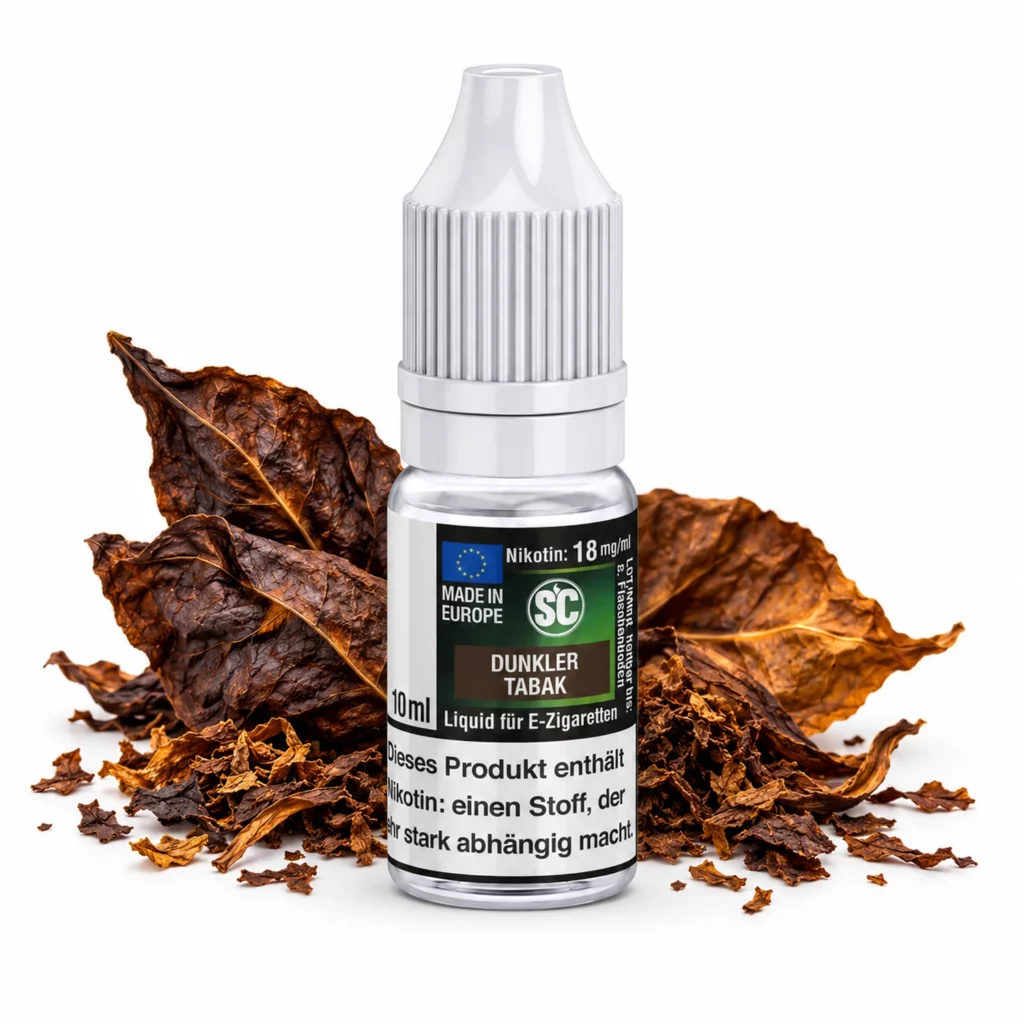 SC Dunkler Tabak Liquid 10 ml 18 mg