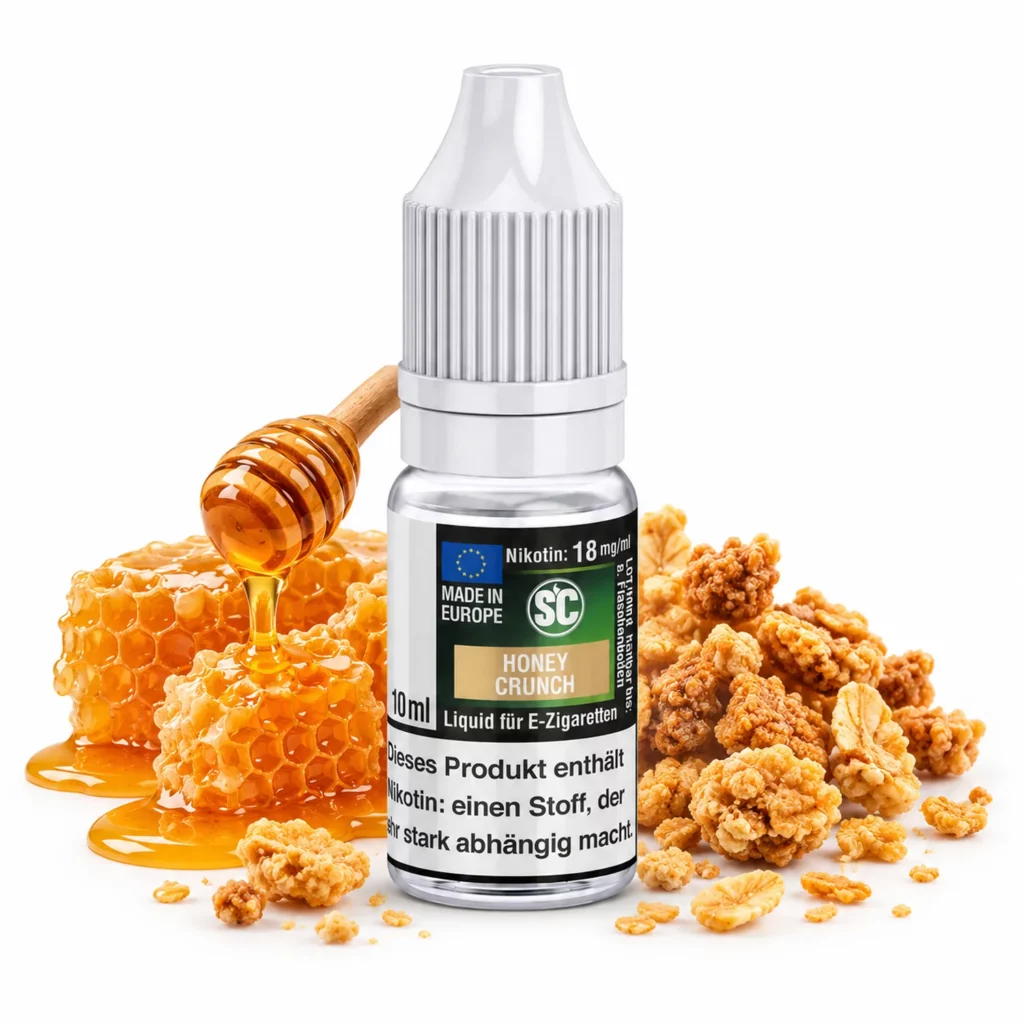 SC Honey Crunch Liquid 10 ml 18 mg