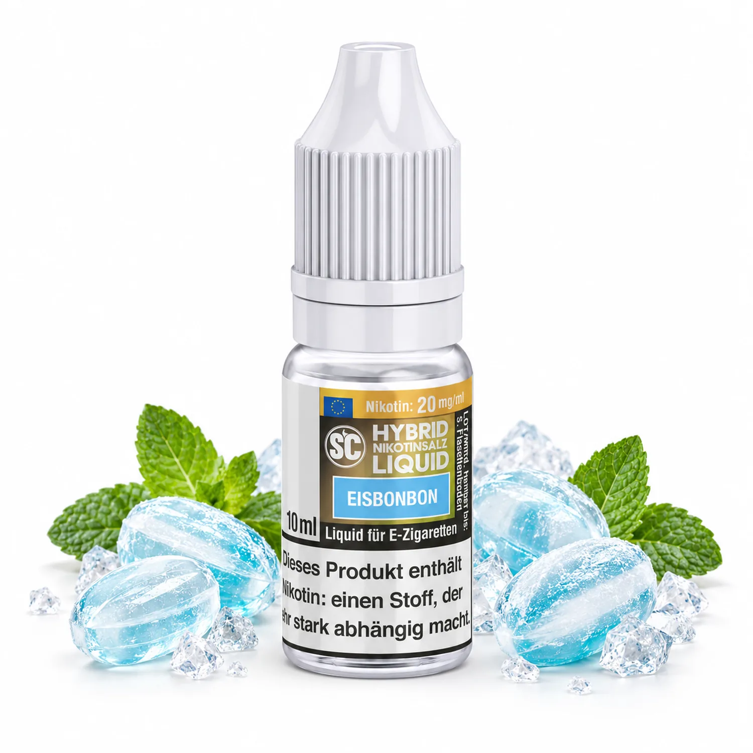 SC Hybrid Eisbonbon Nic Salt 10 ml 20 mg SC Hybrid Eisbonbon Nic Salt 10 ml 20 mg