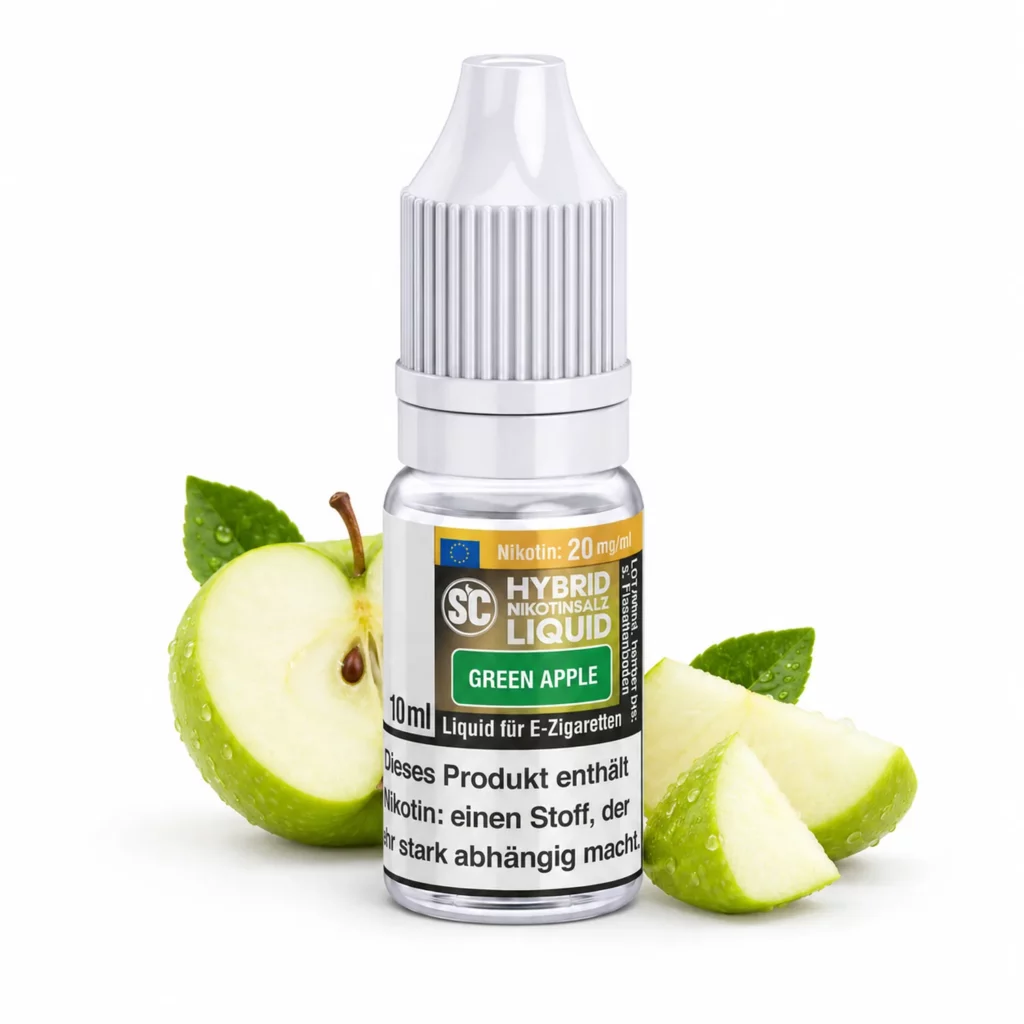 SC Hybrid Green Apple Nic Salt 10 ml 20 mg