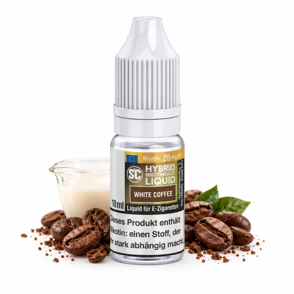 SC Hybrid White Coffee Nic Salt 10 ml 20 mg