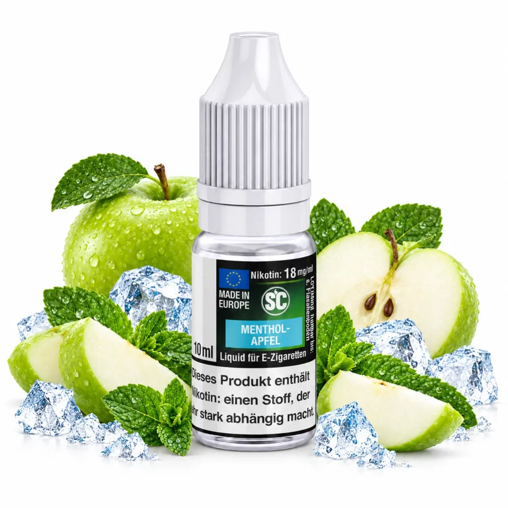 SC Menthol Apfel Liquid 10 ml 18 mg