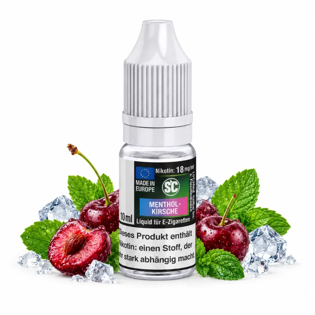 SC Menthol Kirsche Liquid 10 ml 18 mg