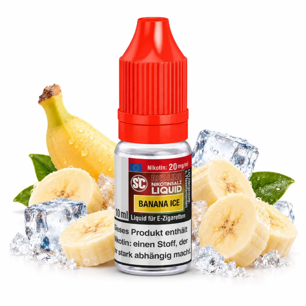 SC Red Line Banana Ice Nic Salt 10 ml 20 mg