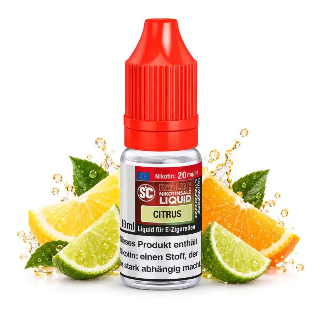 SC Red Line Citrus Nic Salt 10 ml 20 mg