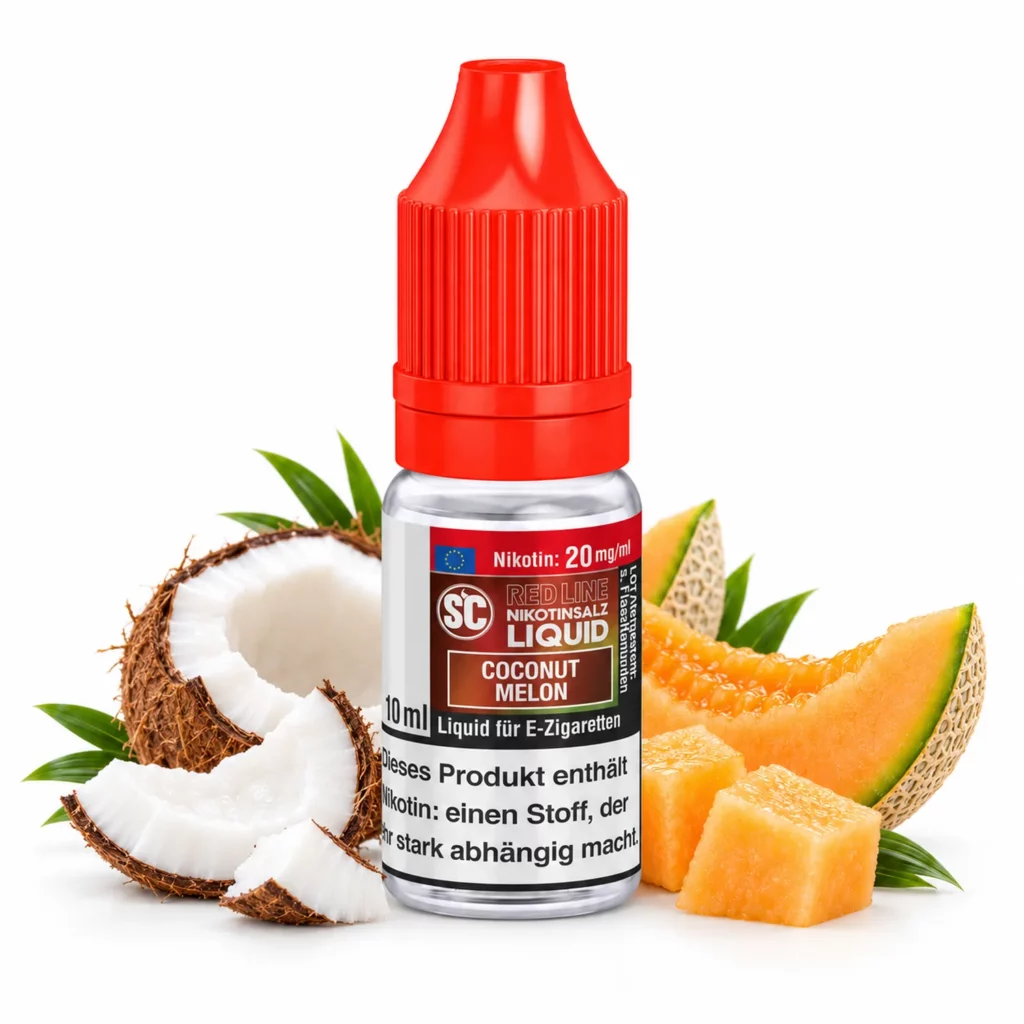 SC Red Line Coconut Melon Nic Salt 10 ml 20 mg