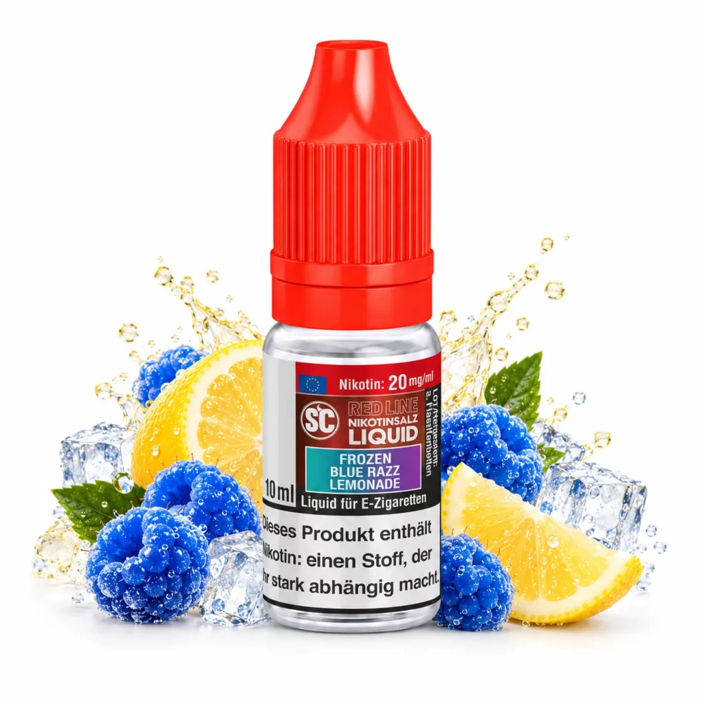 SC Red Line Frozen Blue Razz Lemonade Nic Salt 10 ml 20 mg