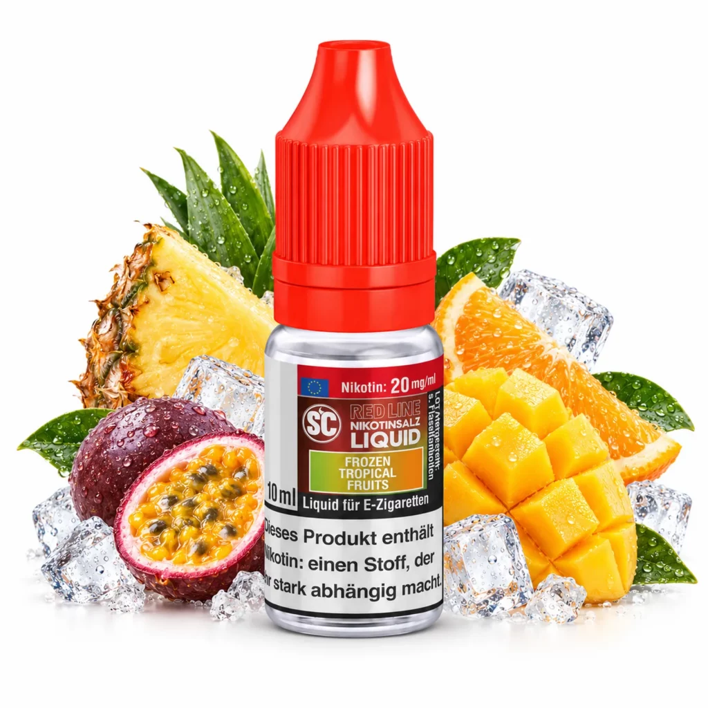 SC Red Line Frozen Tropical Fruits Nic Salt 10 ml 20 mg
