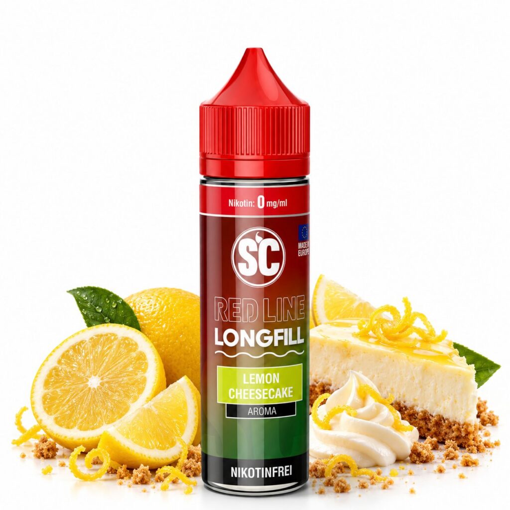 SC Red Line Lemon Cheesecake Longfill Aroma 10 ml