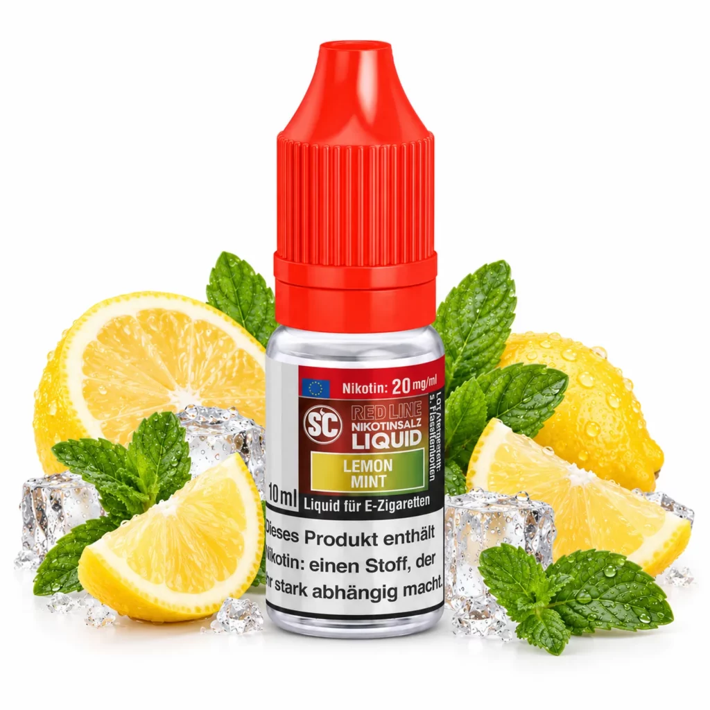 SC Red Line Lemon Mint Nic Salt 10 ml 20 mg