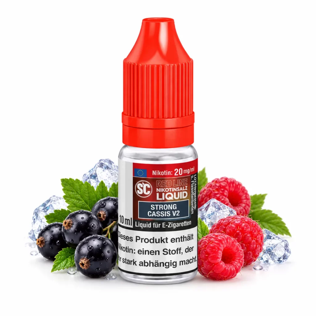 SC Red Line Strong Cassis V2 Nic Salt 10 ml 20 mg