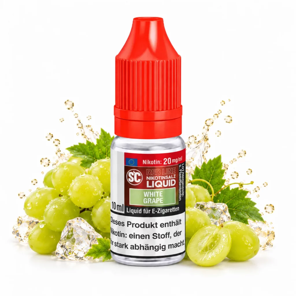 SC Red Line White Grape Nic Salt 10 ml 20 mg