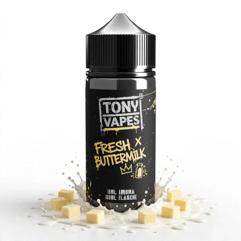Tony Vapes Fresh Buttermilk Longfill Aroma 10 ml