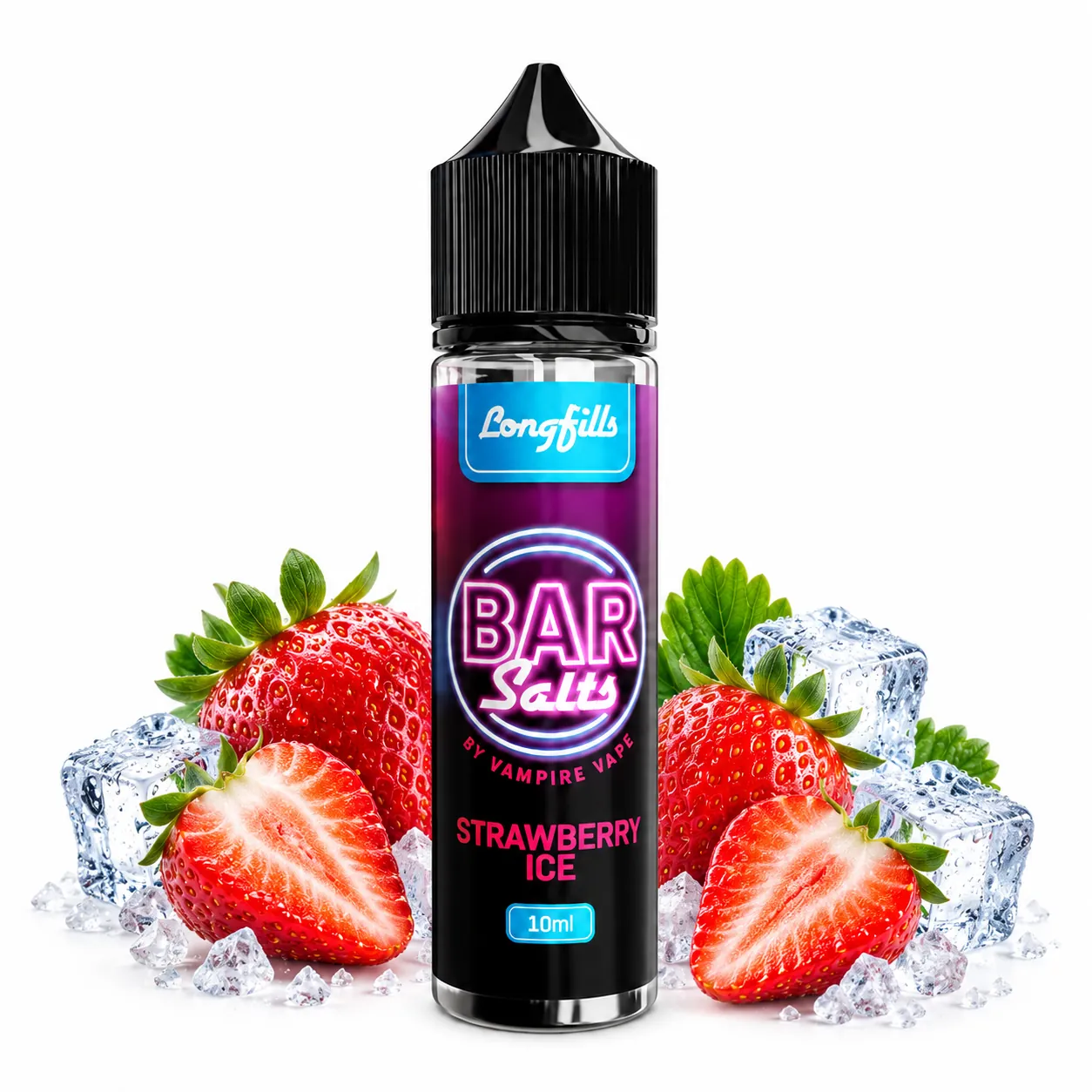 Vampire Vape BAR SALTS Strawberry Ice Longfill Aroma 10 ml Vampire Vape BAR SALTS Strawberry Ice Longfill Aroma 10 ml
