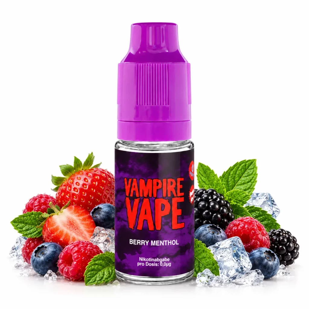 Vampire Vape Berry Menthol Liquid 10 ml 0 mg