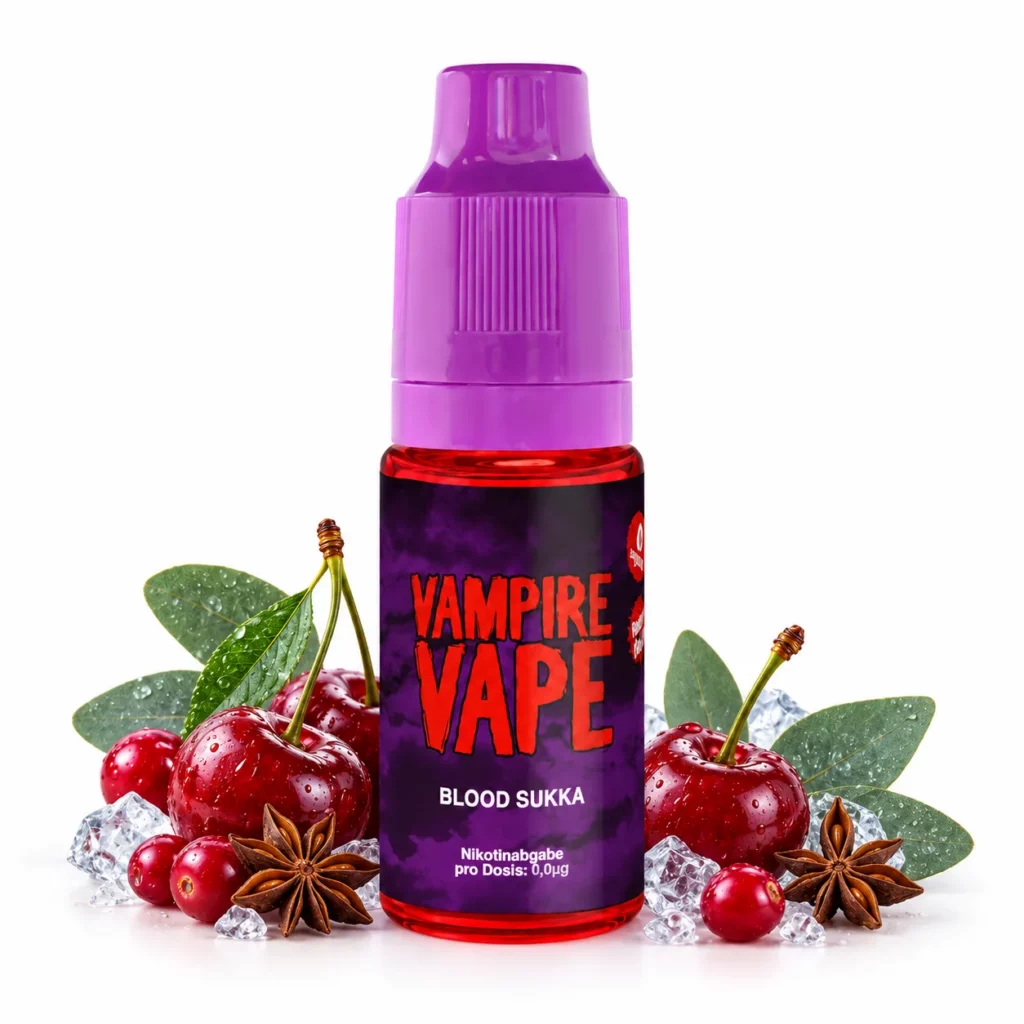 Vampire Vape Blood Sukka Liquid 10 ml 0 mg
