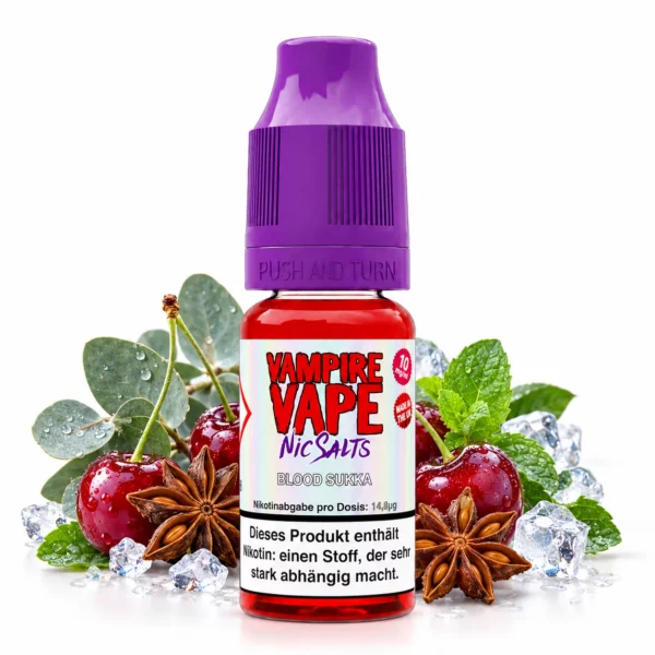 Vampire Vape Blood Sukka Nic Salt 10 ml 10 mg