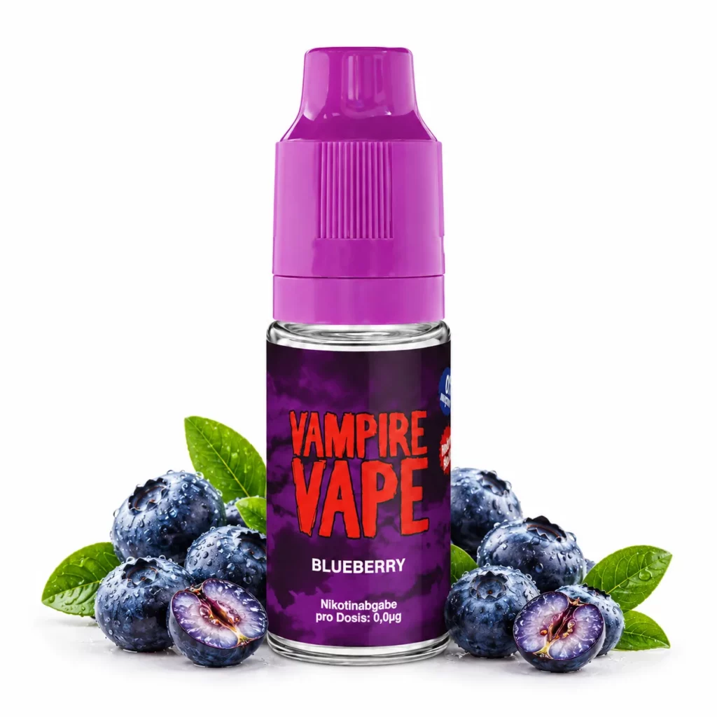 Vampire Vape Blueberry Liquid 10 ml 0 mg