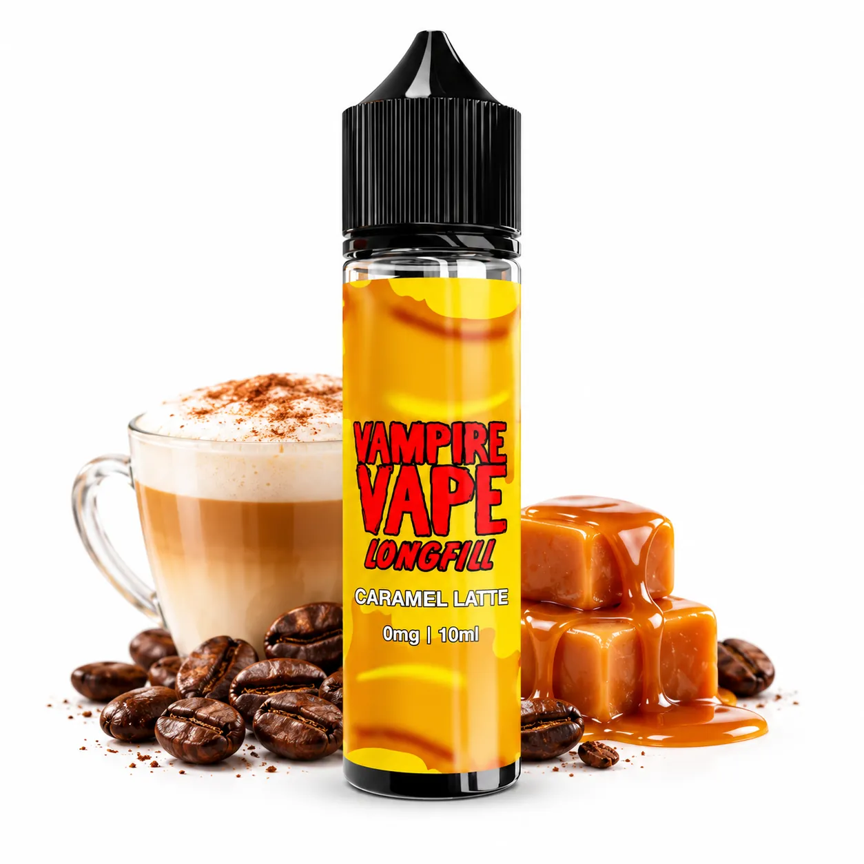 Vampire Vape DESSERT COLLECTION Caramel Latte Longfill Aroma 10 ml Vampire Vape DESSERT COLLECTION Caramel Latte Longfill Aroma 10 ml