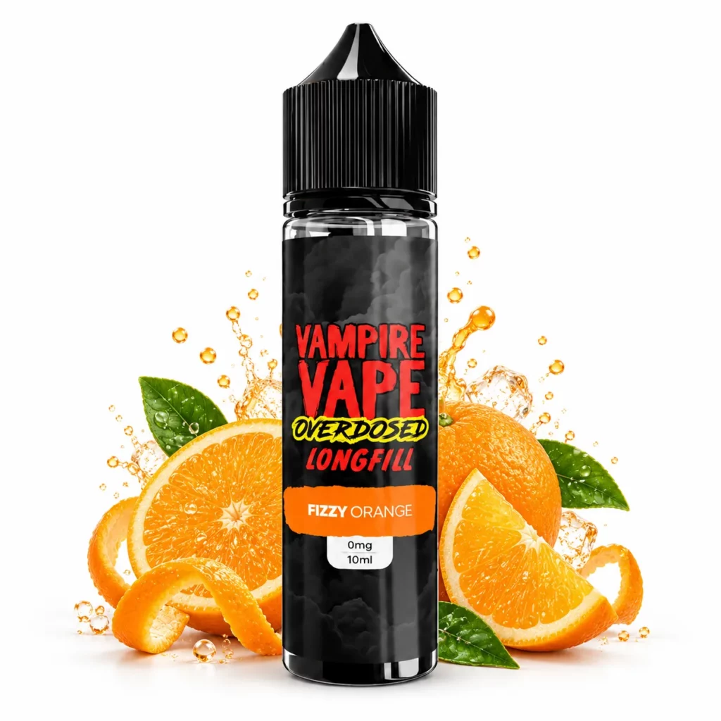 Vampire Vape OVERDOSED Fizzy Orange Longfill Aroma 10 ml