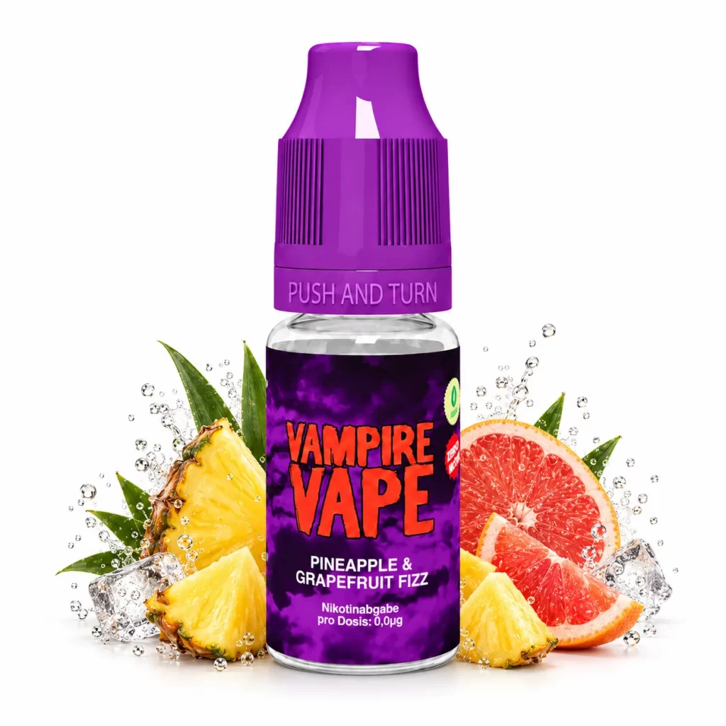 Vampire Vape Pineapple Grapefruit Fizz Liquid 10 ml 0 mg