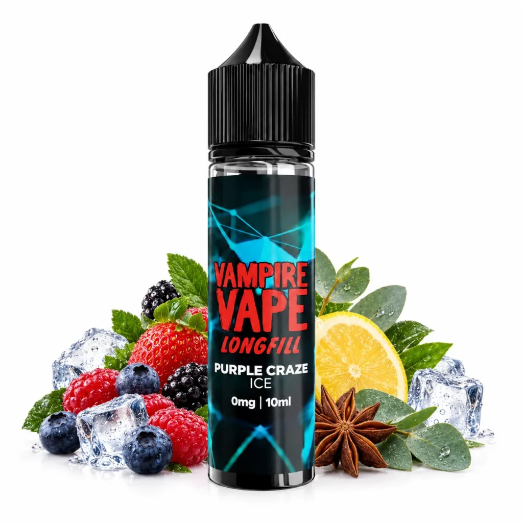 Vampire Vape Purple Craze Ice Longfill Aroma 10 ml