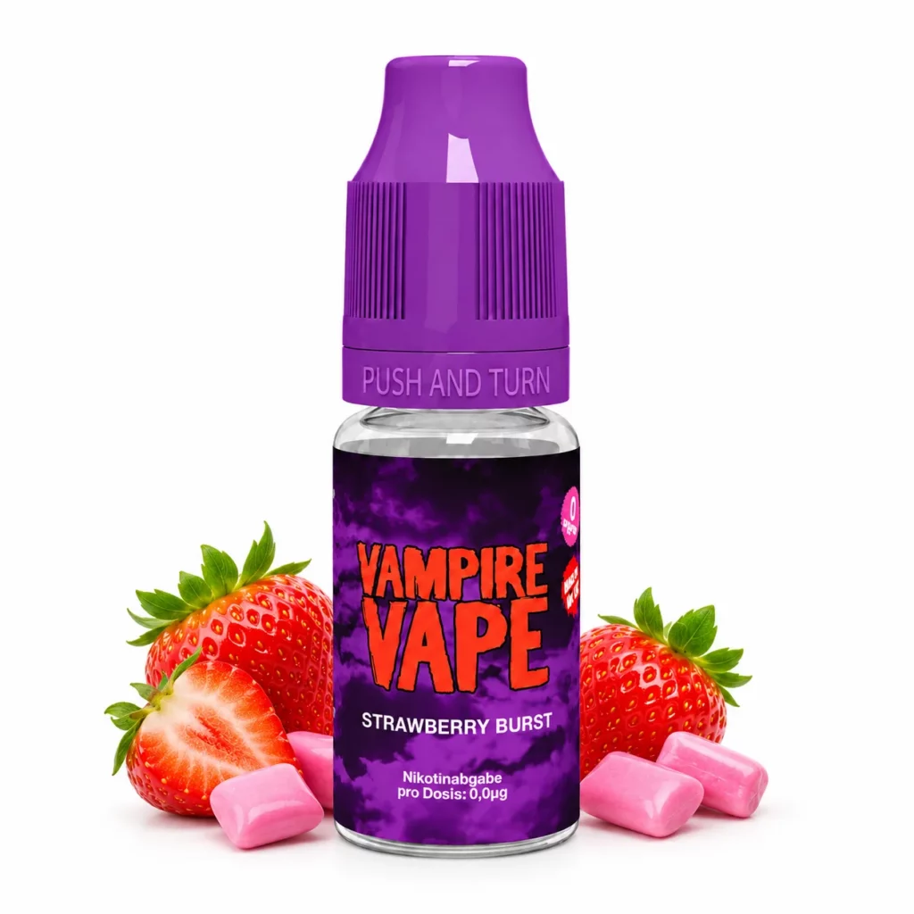 Vampire Vape Strawberry Burst Liquid 10 ml 0 mg